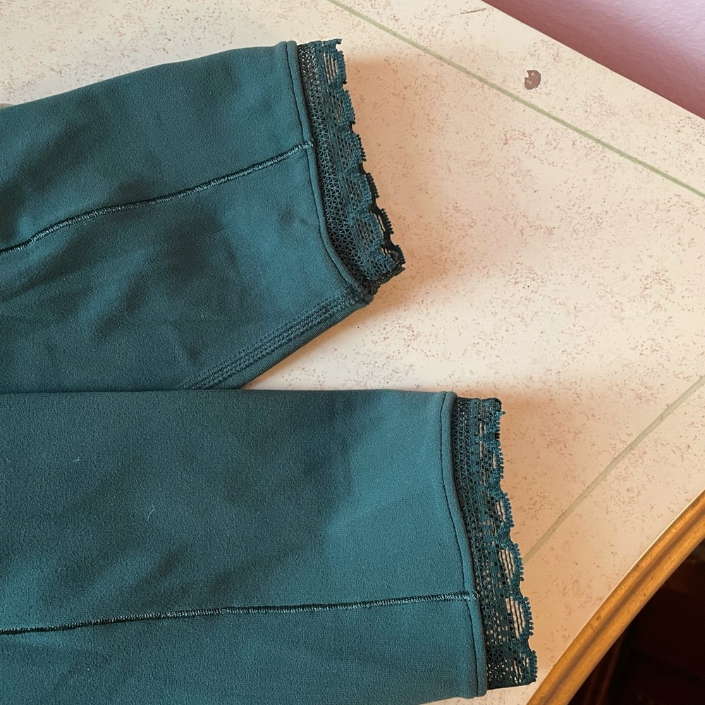 Nike Yoga dri fit green leggings small - Picture 7 of 8